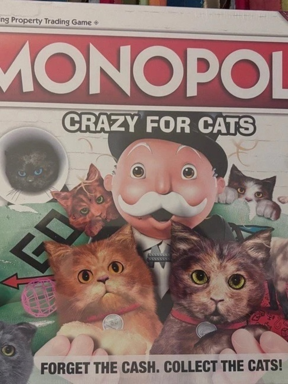 New In Sealed box Monopoly Crazy for Cats Board Game Cat Edition